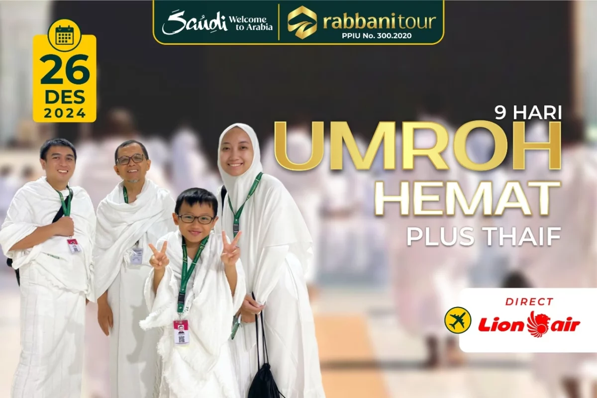 26 Desember Hemat - Rabbanitour