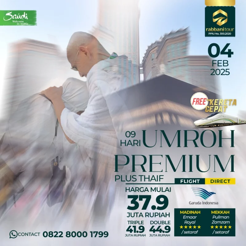 4 Februari Premium - Rabbanitour