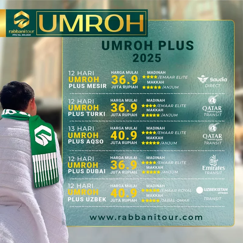 umroh plus turki cappadocia, umroh plus turki