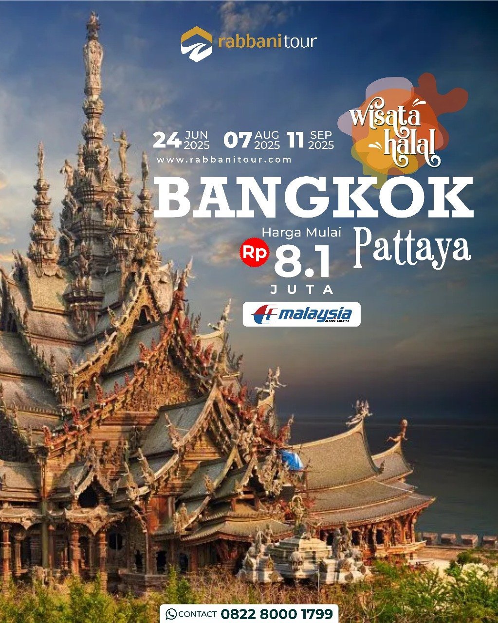 Bangkok - Rabbanitour