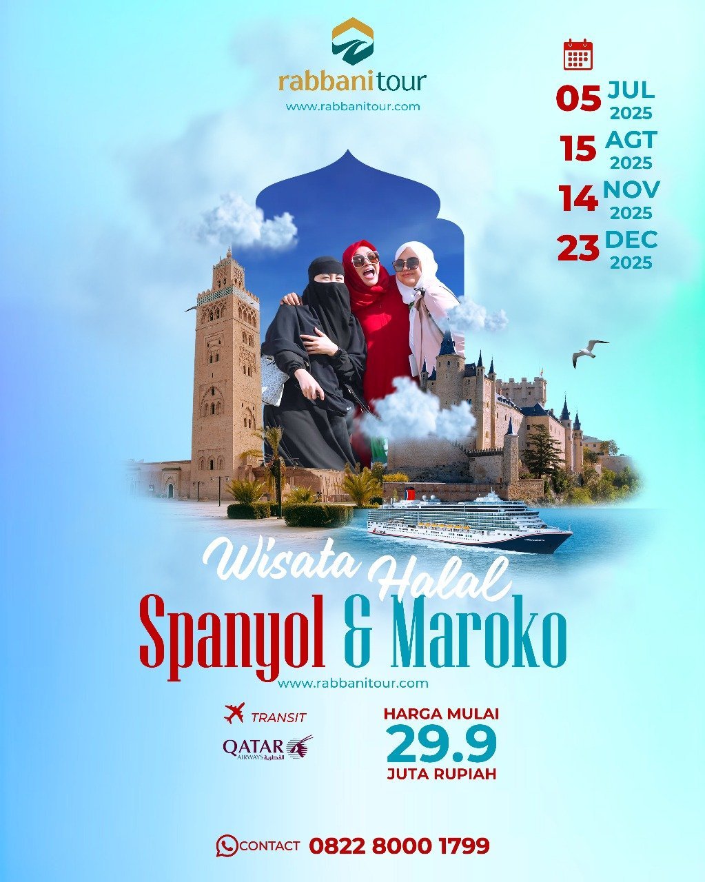 Spanyol Maroko - Rabbanitour