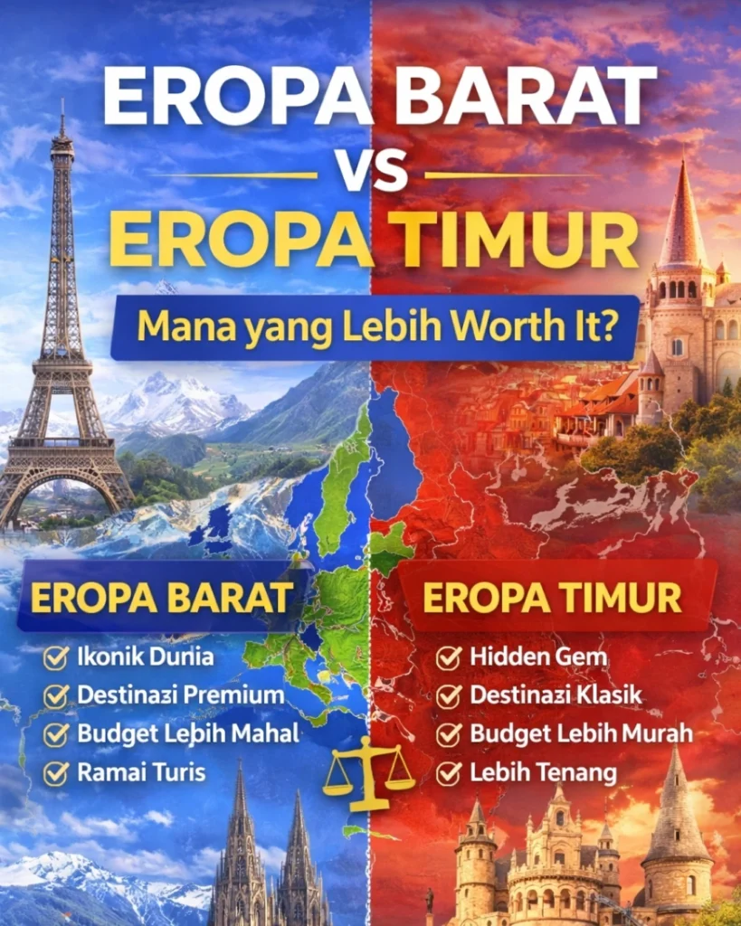 perbandingan eropa barat vs eropa timur