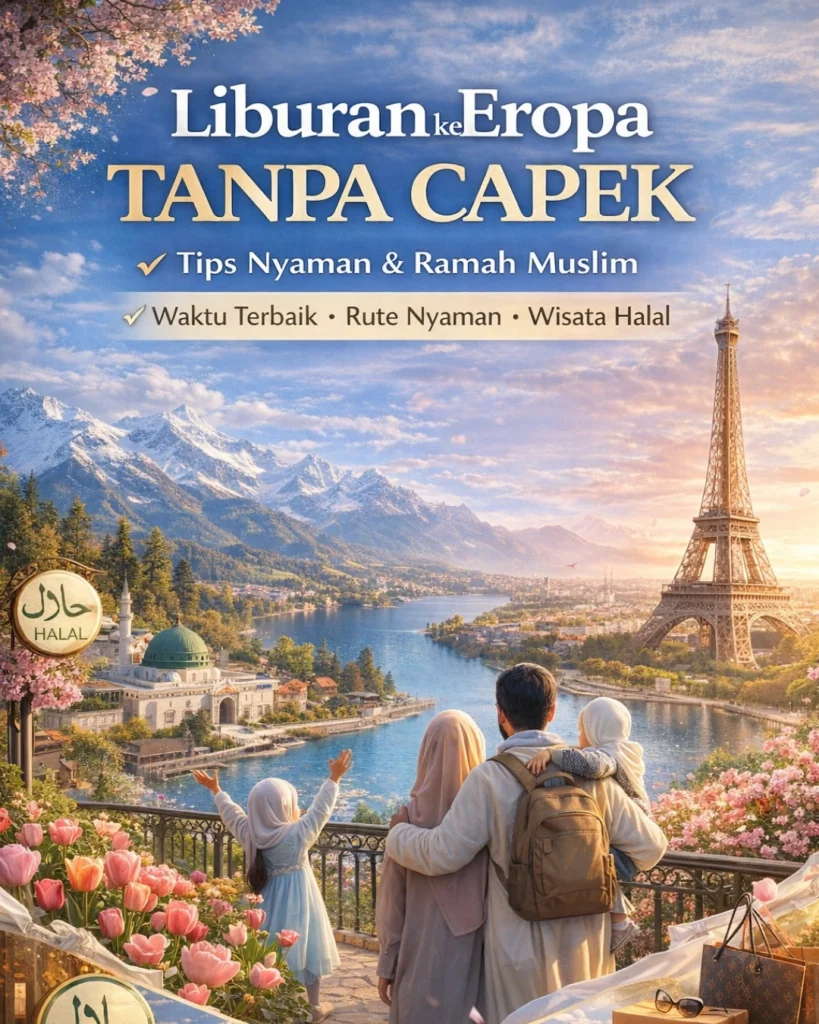 tips liburan eropa tanpa capek