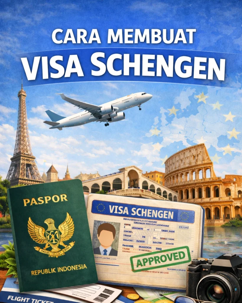 cara membuat visa schengen