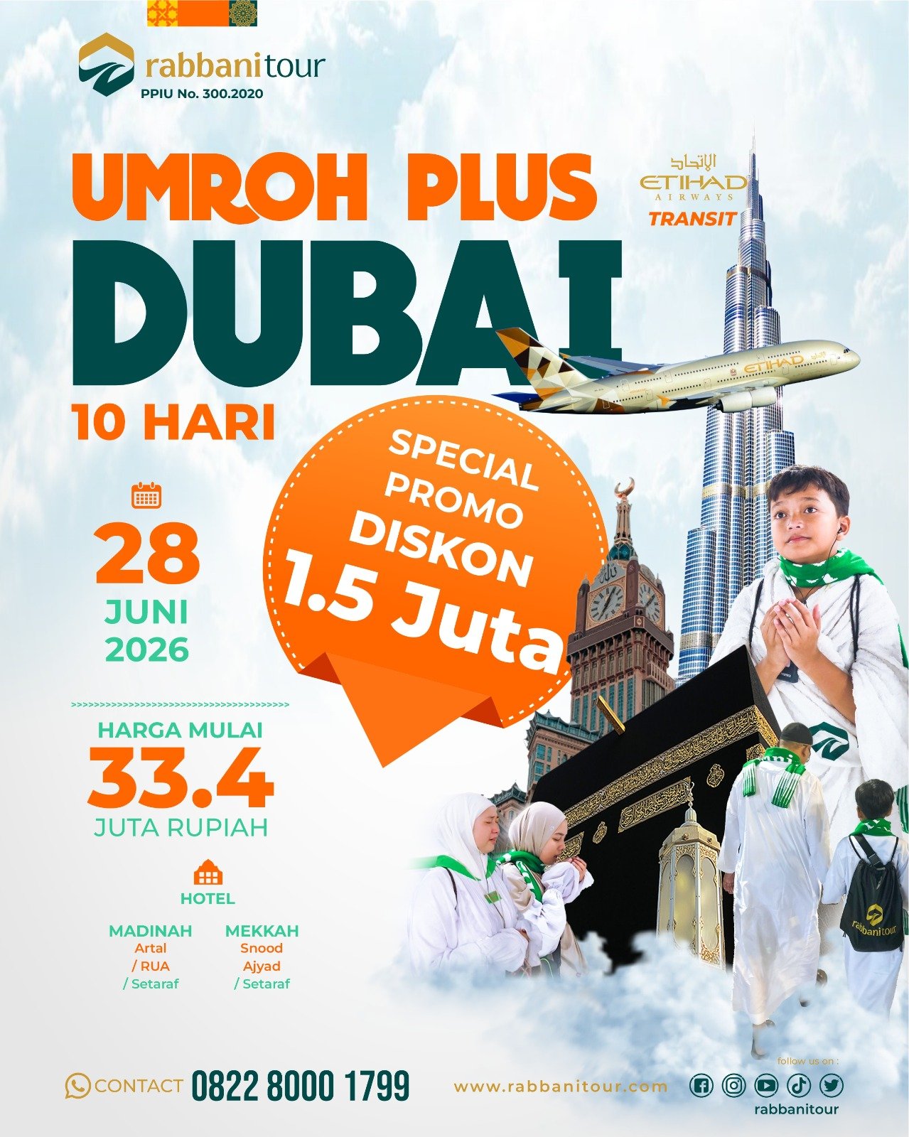 Promo Umroh Plus Dubai